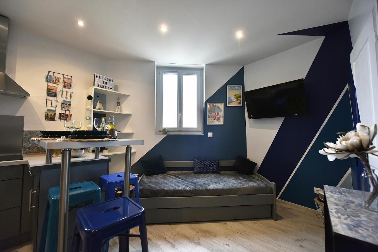 Studio L'Echappee Bleue - 250M De La Plage Berck Buitenkant foto
